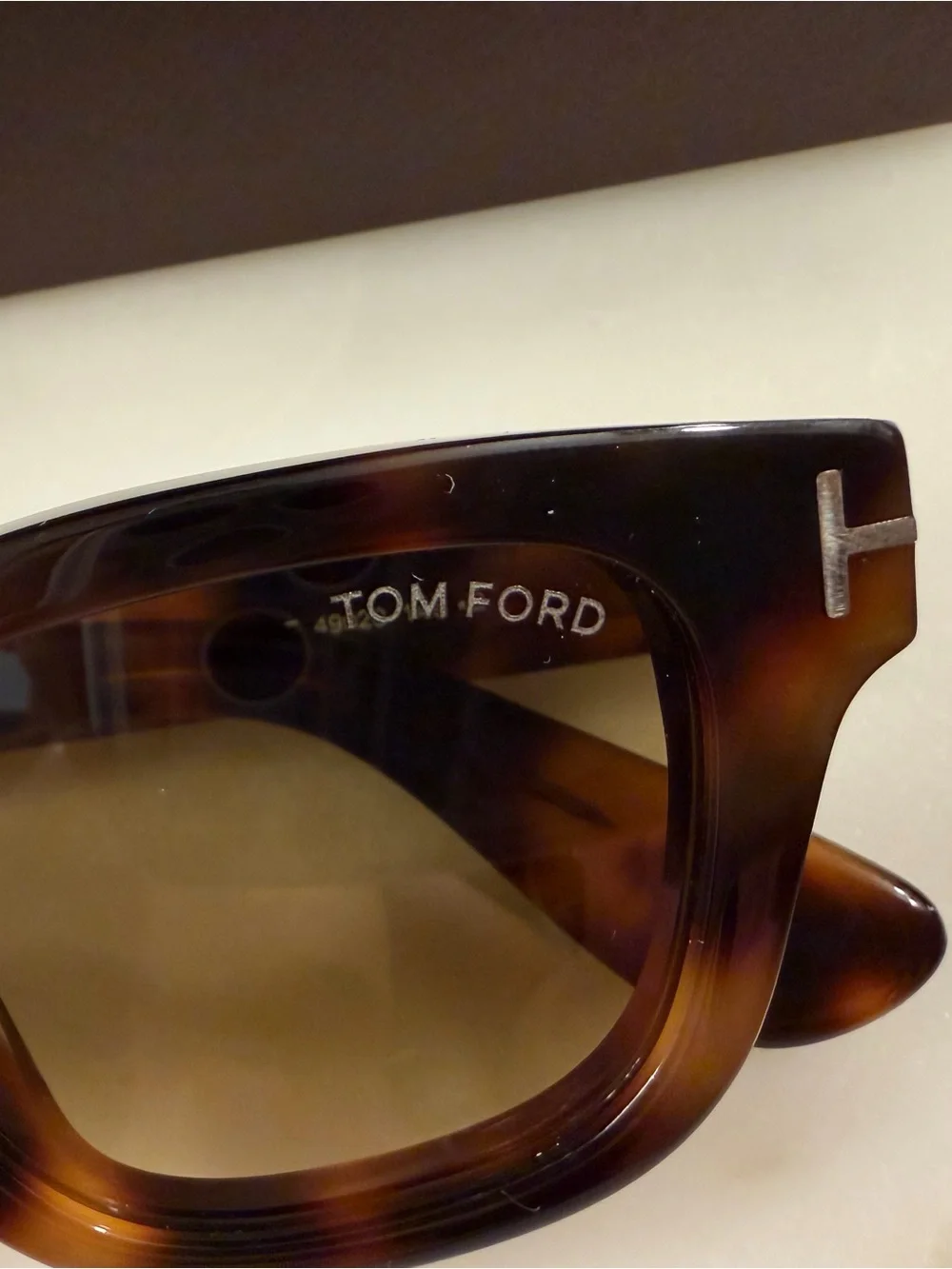 Tom Ford Tortoiseshell Brown Gradient Sunglasses ft1274